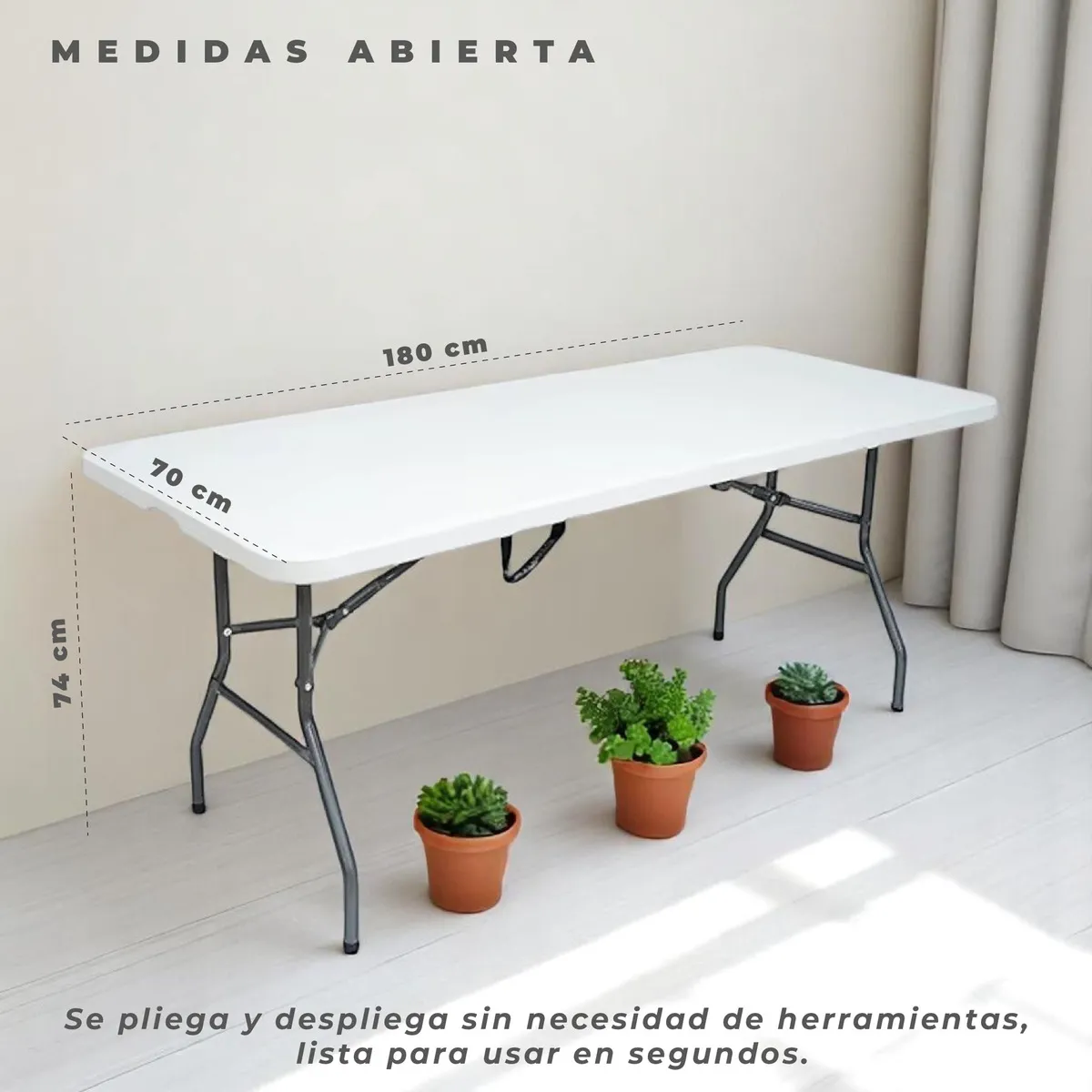 MESA PLEGABLE DE EXTERIOR PARA CAMPING